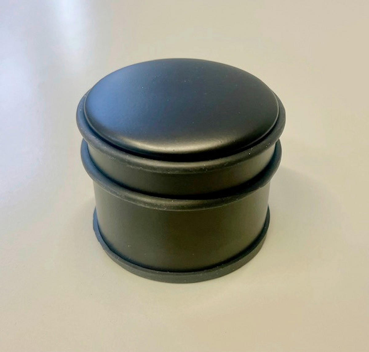 TÜRSTOPPER Metall  - Schwarz, Basics, Metall (9,5/7,5cm) - Justinus