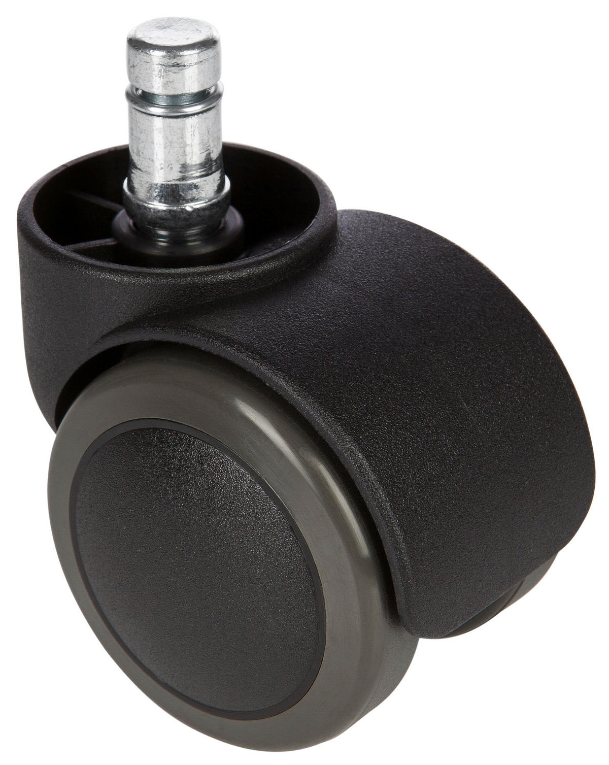 DREHSTUHLROLLE 5-teilig  - Schwarz, Basics, Kunststoff/Metall (5,2/6/5cm) - MID.YOU