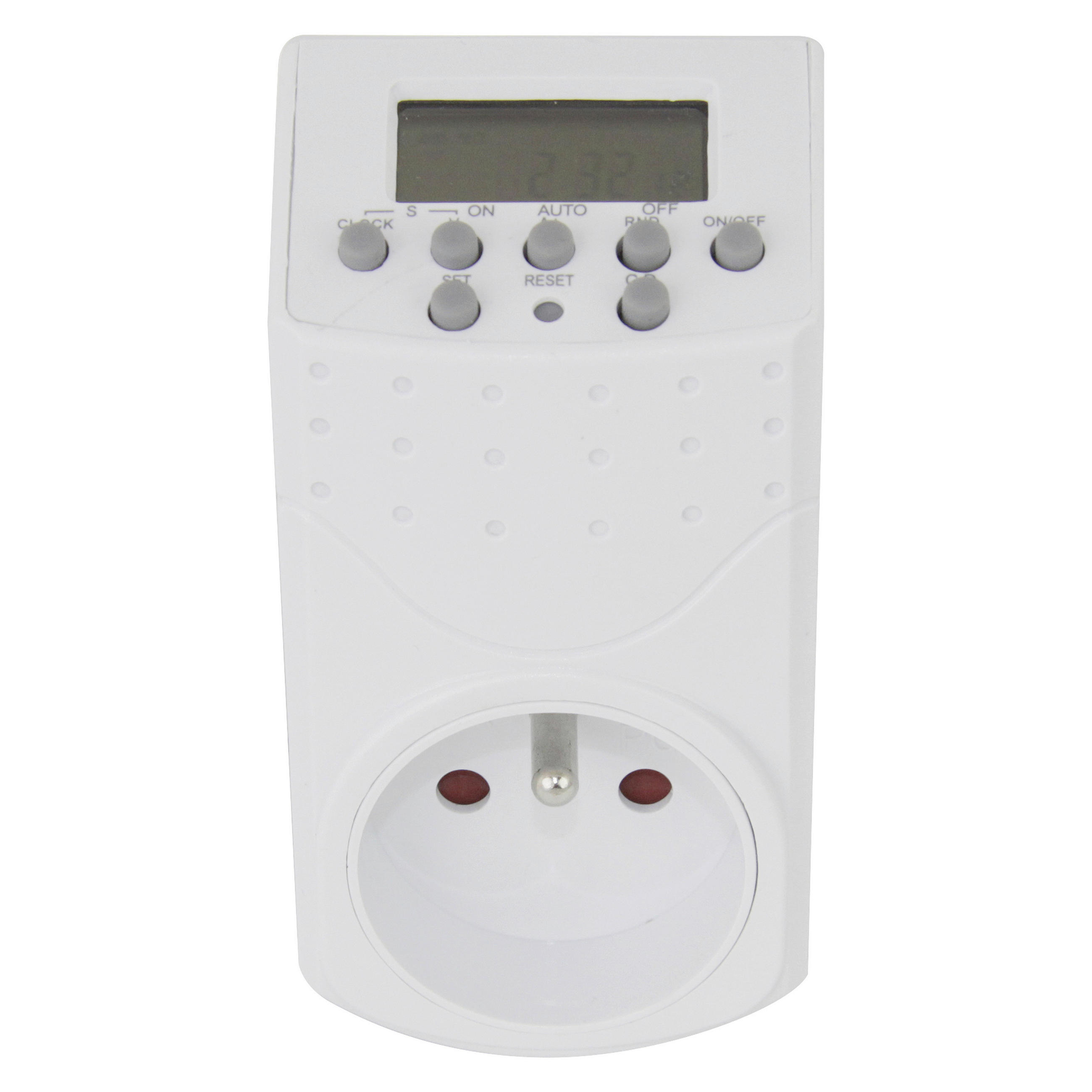 ČASOVÝ SPÍNAČ - bílá, Basics (5.4/10.2/7.6cm)