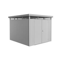 GERÄTEHAUS 274,3/222,0/314,3 cm  - Silberfarben, Design, Metall (274,3/222,0/314,3cm) - Biohort