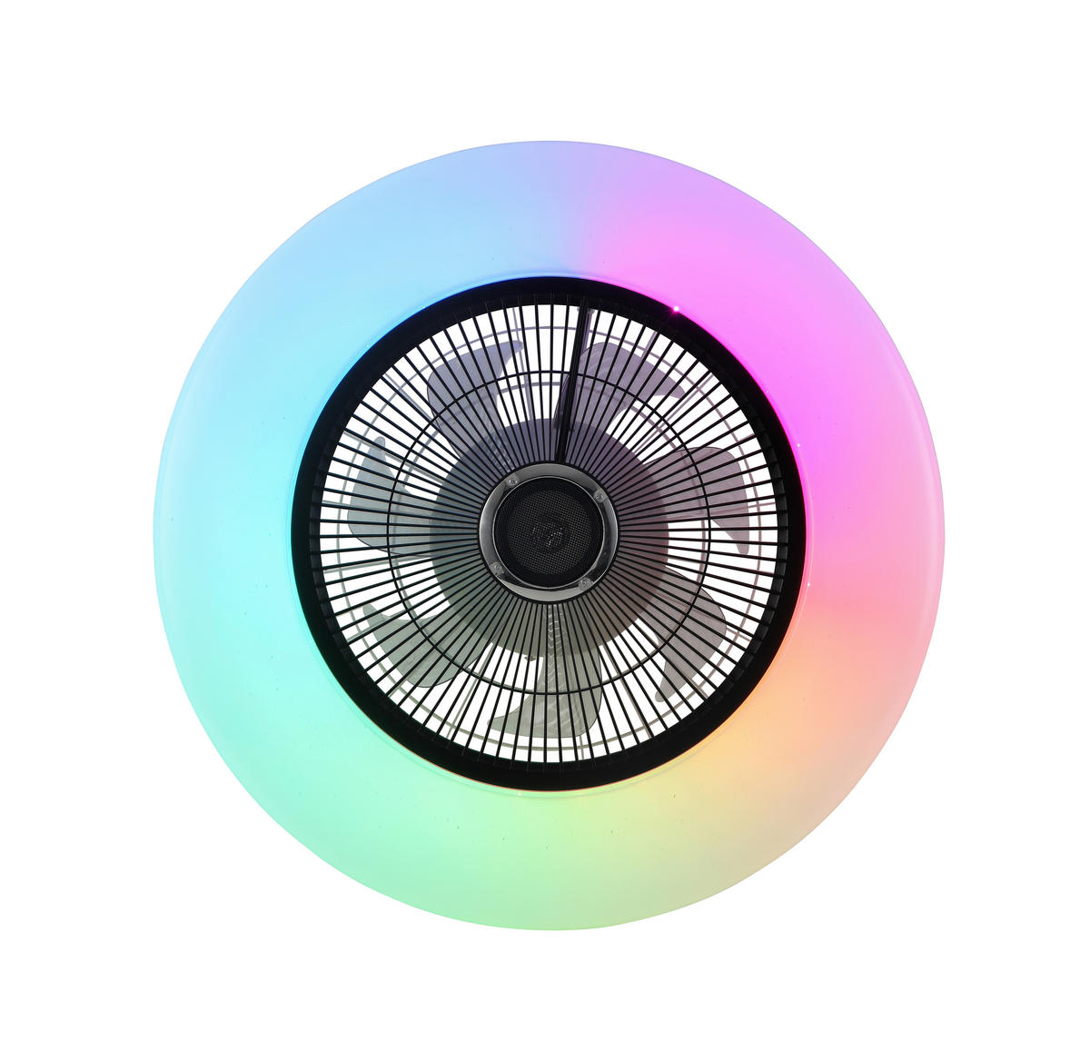 PLAFONSKI VENTILATOR   - providno/bela, Osnovno, metal/plastika (55/17,5cm) - Mican