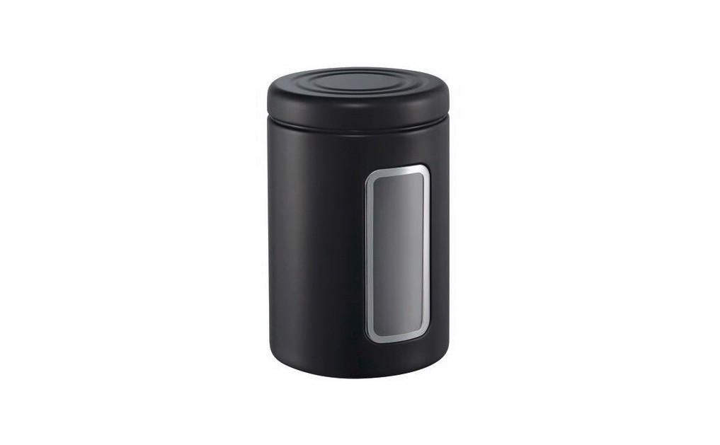 VORRATSDOSE CLASSIC LINE 2 L - Schwarz, KONVENTIONELL, Kunststoff/Metall (12,5/18,9cm) - Wesco