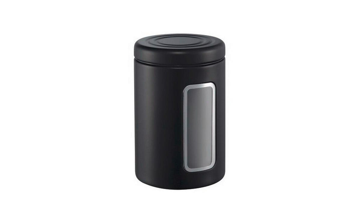 VORRATSDOSE CLASSIC LINE 2 L  - Schwarz, KONVENTIONELL, Kunststoff/Metall (12,5/18,9cm) - Wesco
