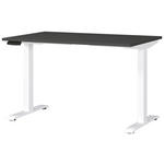 SCHREIBTISCH 120/80/72-118 cm Graphitfarben, Weiß elektrisch höhenverstellbar  - Graphitfarben/Weiß, MODERN, Holzwerkstoff/Metall (120/80/72-118cm) - Novel