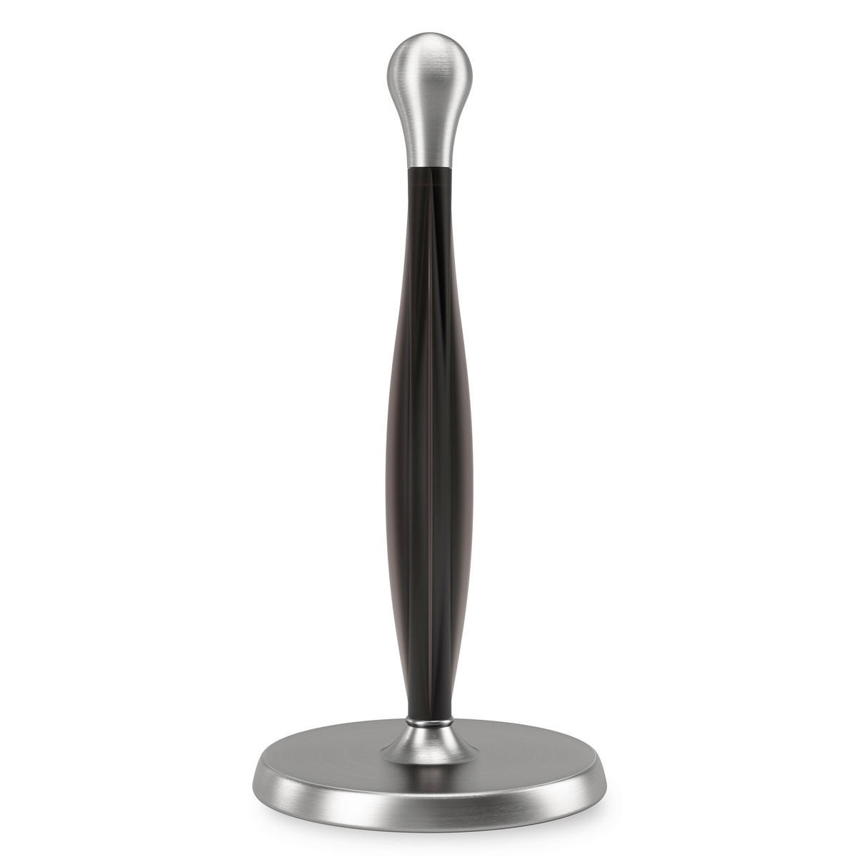 DRŽAČ ZA PAPIRNI UBRUS - srebrna/crna, Osnovno, metal/plastika (17/34/17cm) - Umbra