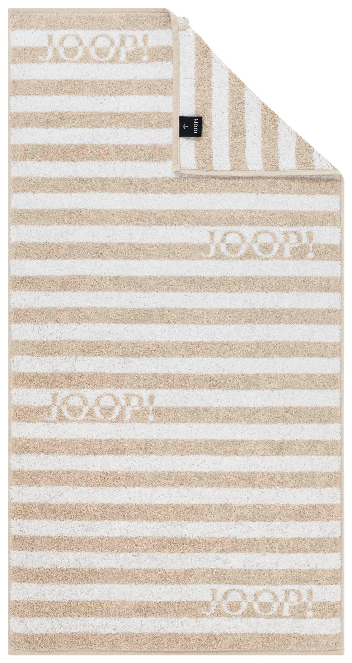 FROTTIERSET Split Stripes Naturfarben, Beige 5-teilig  - Beige/Naturfarben, Basics, Textil - Joop!
