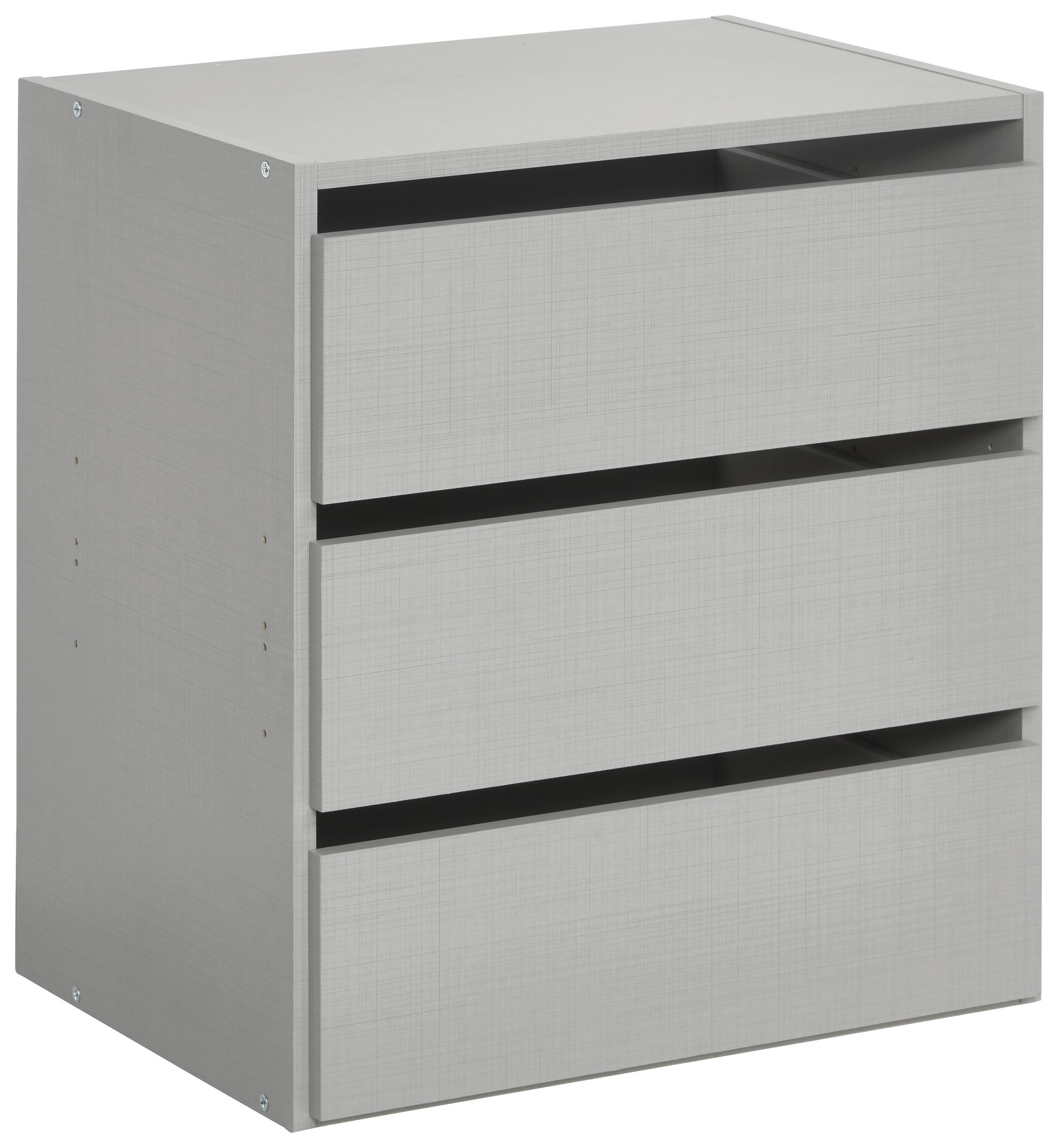 Mid.you Schubkasteneinsatz Grau 52x57x40 cm