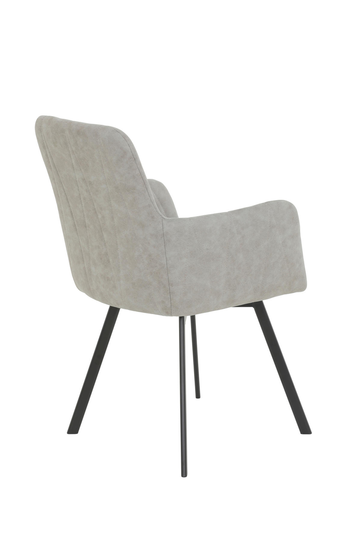 TISCHGRUPPE in Metall, Textil, Holzwerkstoff Grau, Eiche Artisan  - Eiche Artisan/Grau, MODERN, Holzwerkstoff/Textil (140 - 180/76/90cm) - MID.YOU