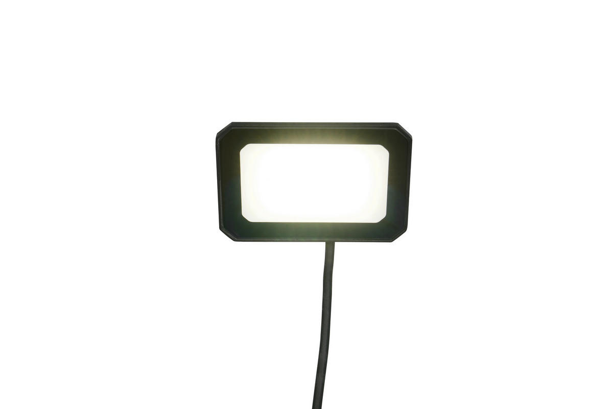 AUSSENWANDLEUCHTE - Weiss/Schwarz, Design, Glas/Metall (10/14,5/11cm)