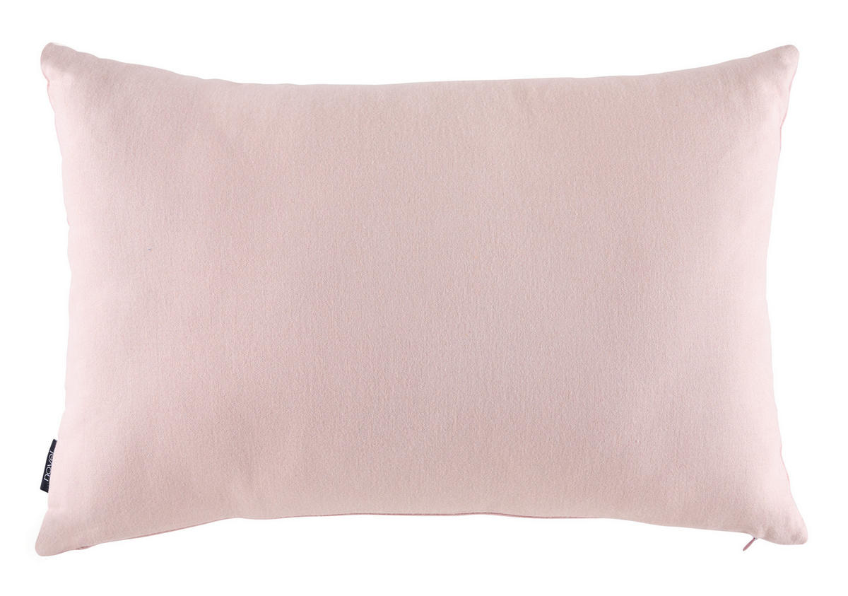 ZIERKISSEN  40/60 cm   - Hellrosa/Rosa, Natur (40/60cm) - Novel