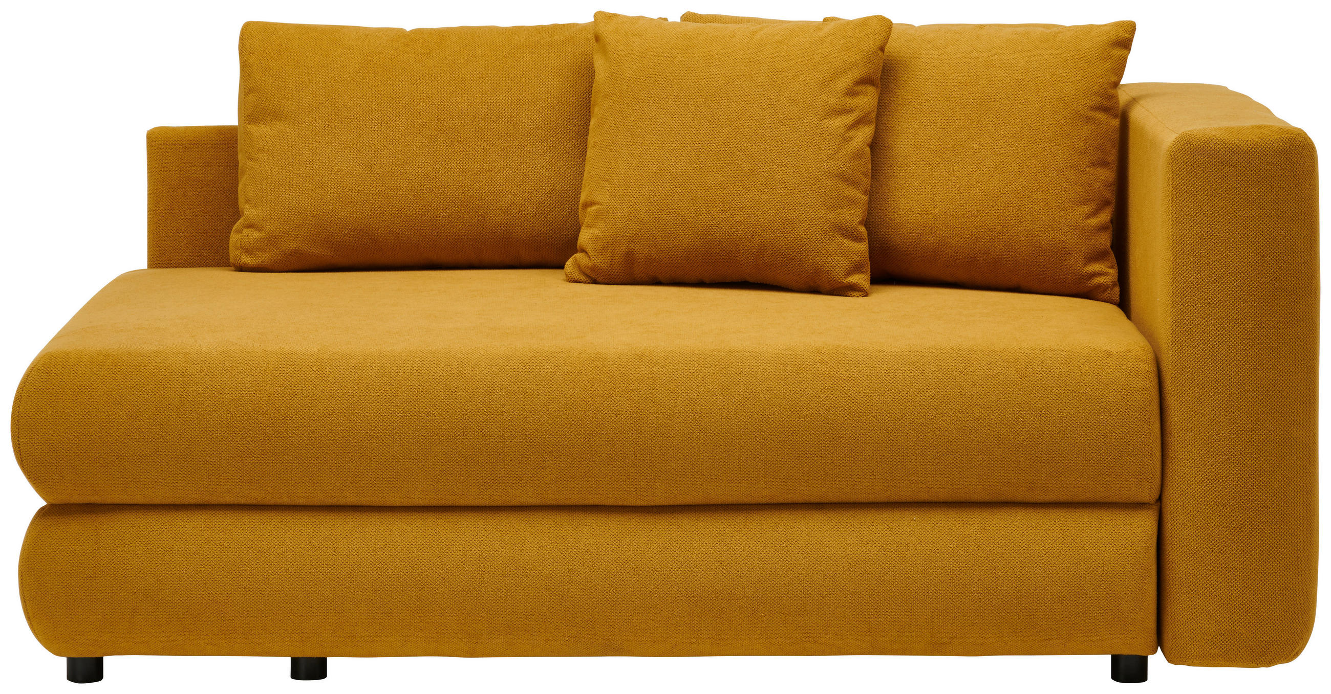 REKAMIÉ textil currysárga  - fekete/currysárga, Design, műanyag/textil (171/71-88/93cm) - Cantus