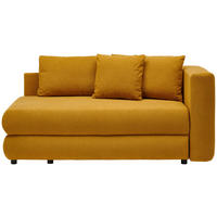 REKAMIÉ textil currysárga  - fekete/currysárga, Design, műanyag/textil (171/71-88/93cm) - Cantus