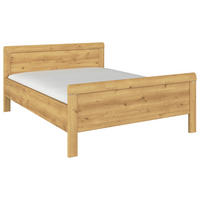 BETT 140/200 cm  in Eichefarben  - Eichefarben, Design (140/200cm) - Novel