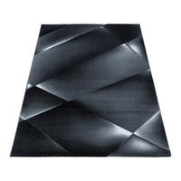 GOLVLÖPARE 80/250 cm Costa 3527 Black  - svart, Design, textil (80/250cm)