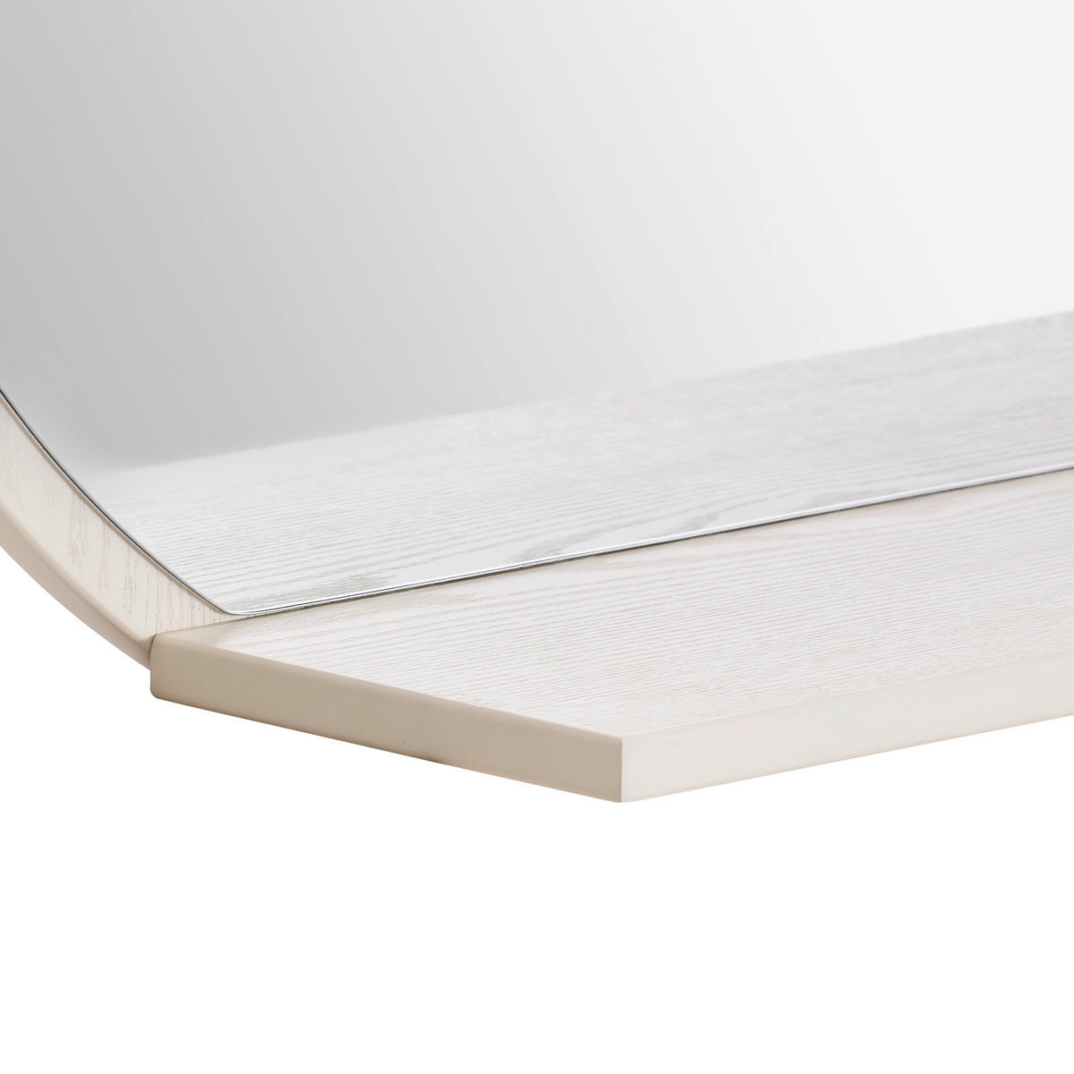 WANDSPIEGEL  - Kaschmir, Design, Glas/Holzwerkstoff (65/56/17cm) - Xora