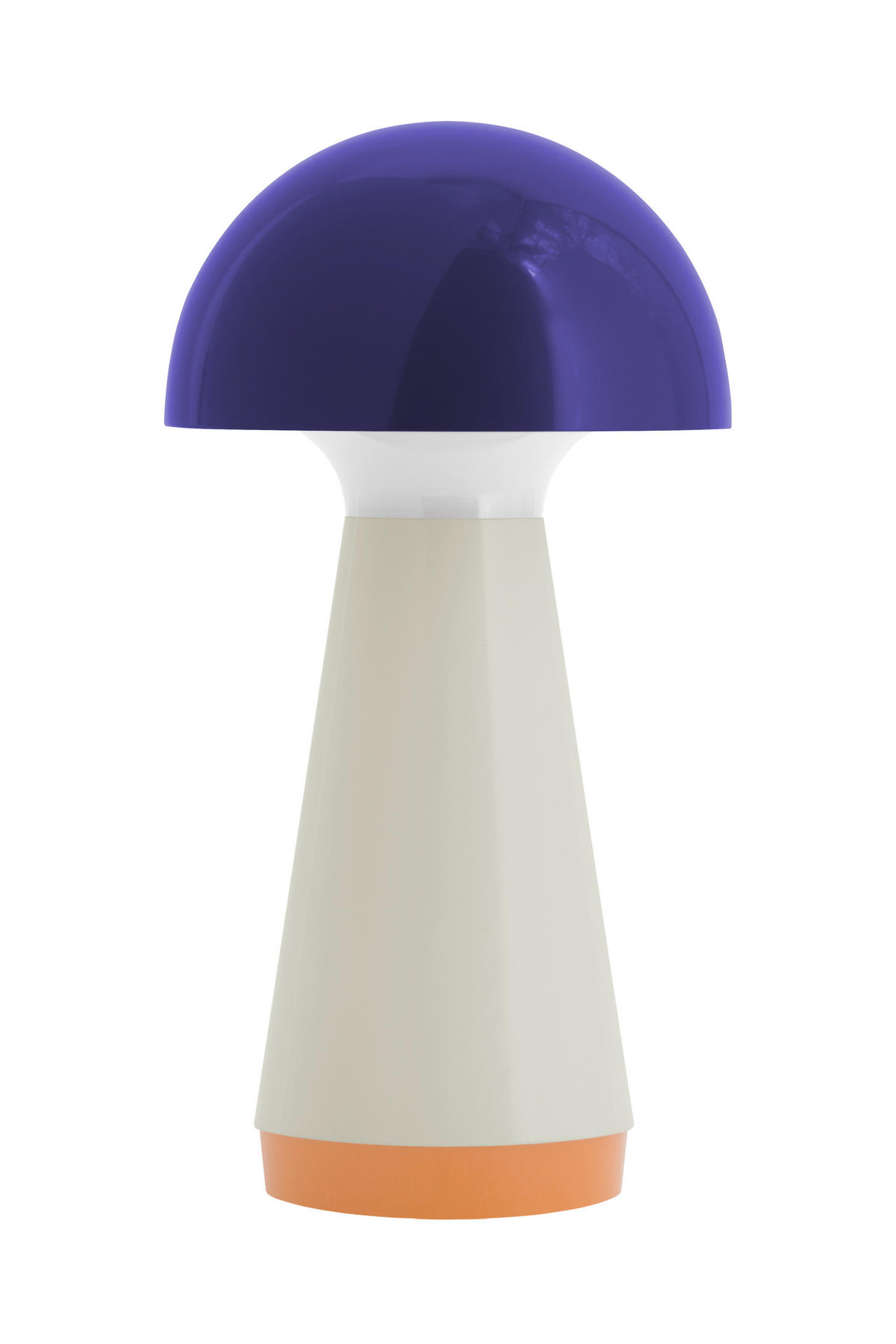 LED-TISCHLEUCHTE REMEMBER 9,5/18 cm  - Blau/Creme, Basics, Kunststoff (9,5/18cm) - REMEMBER
