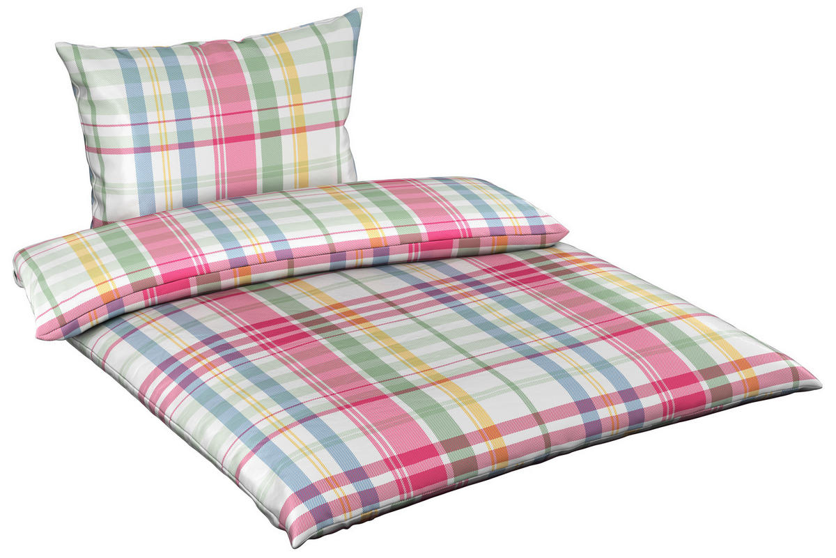 POSTELJINA LULU 140/200 cm saten višebojna  - višebojna, Konvencionalno, tekstil (140/200cm) - Esposa