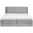 BOXSPRINGBETT 160/200 cm  in Grau  - Grau, KONVENTIONELL, Holz/Textil (160/200cm) - Dieter Knoll