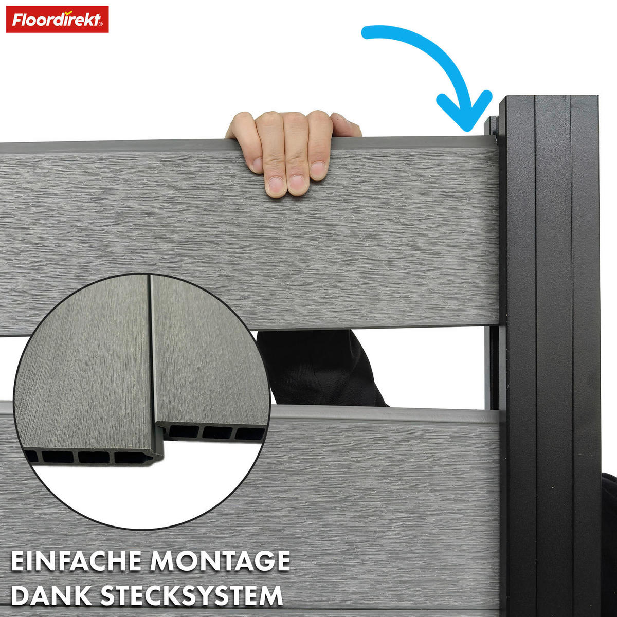 SICHTSCHUTZ - Basics (180/180cm) - Floordirekt