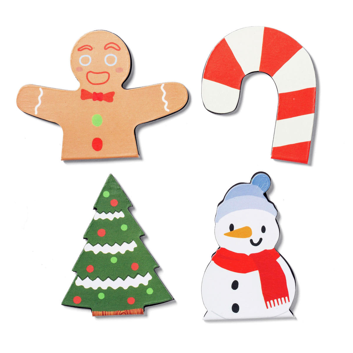 NAMIZNI PISARNIŠKI SET   - večbarvno, Basics, papir (12/12/2cm) - Kikkerland