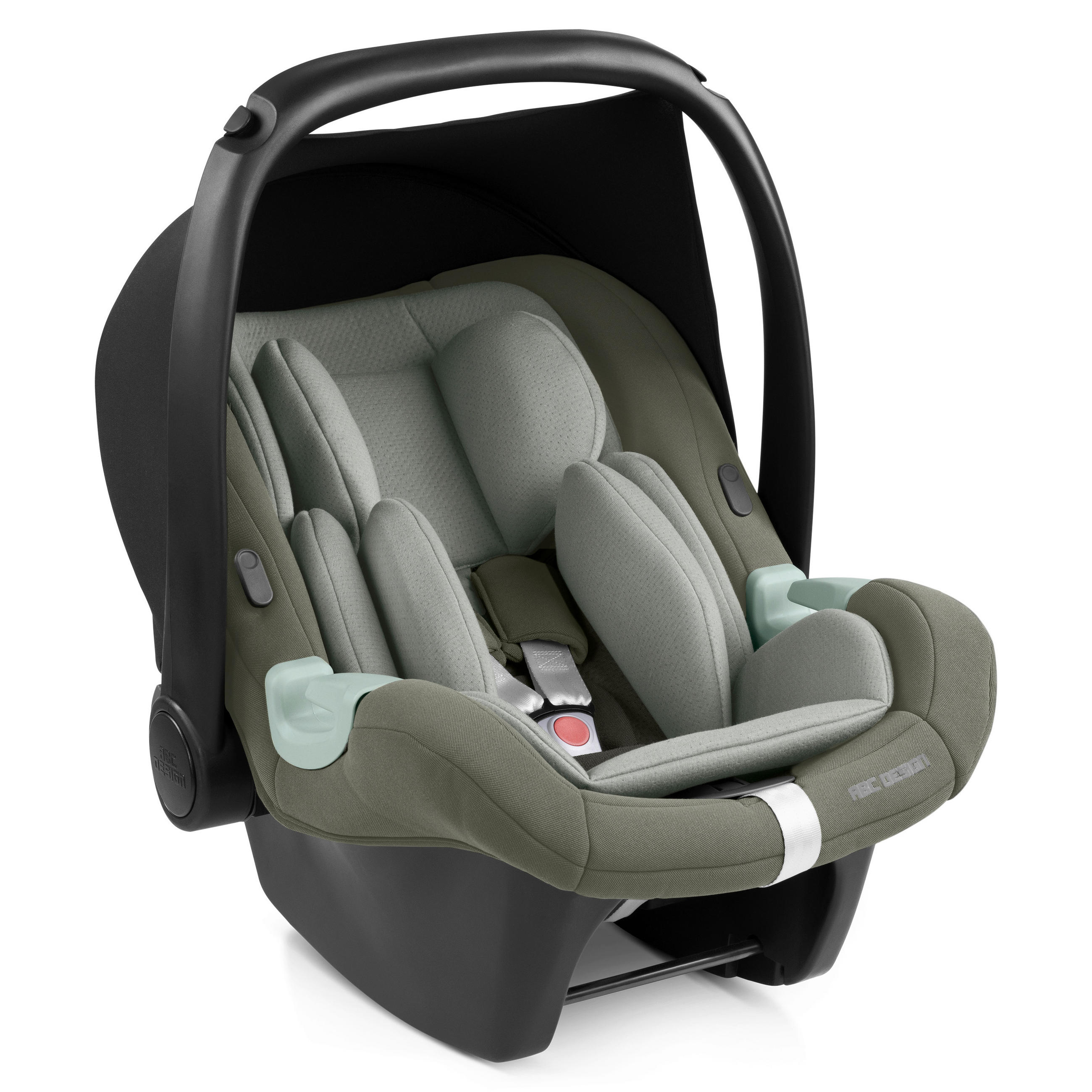 BABYSCHALE Tulip i-Size Sage   - Dunkelgrün/Salbeigrün, Basics, Textil (64/44/59cm) - ABC Design