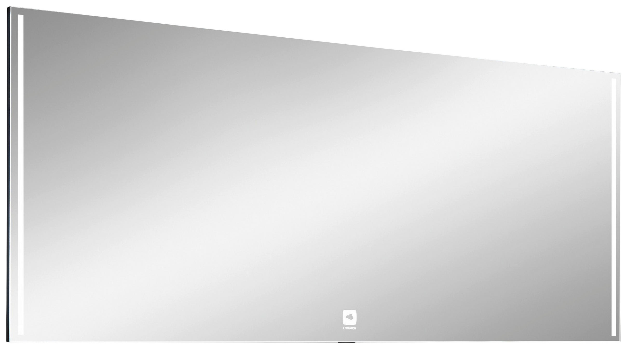 BADEZIMMERSPIEGEL 135/60/3,2 cm  - Transparent, Design, Glas/Holzwerkstoff (135/60/3,2cm) - Leonardo Living