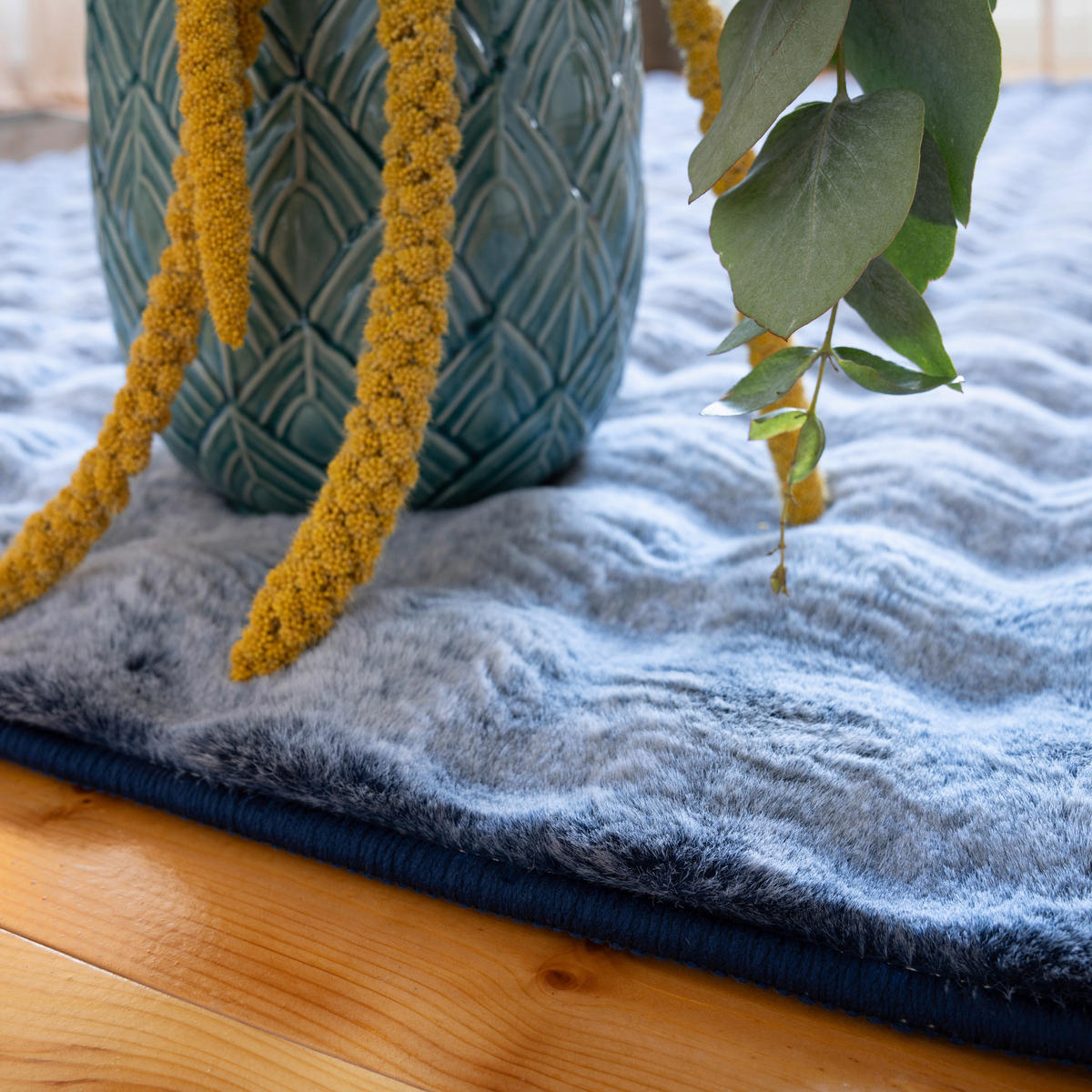 TEPPICH 40/60 cm My Calypso  - Blau, Basics, Textil (40/60cm)