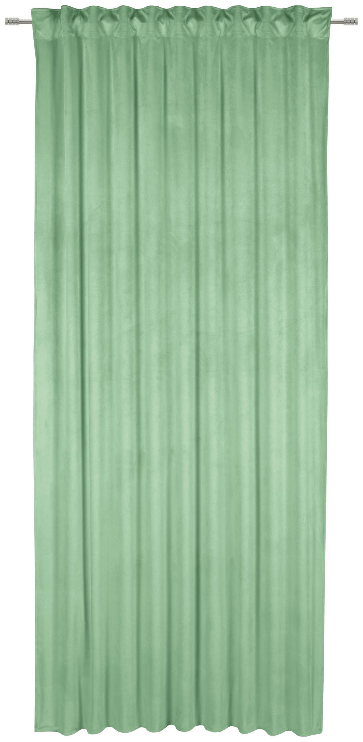 FERTIGVORHANG  blickdicht   135/245 cm  - Hellgrün, Basics, Textil (135/245cm) - Esposa