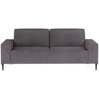 KANAPÉÁGY textil szürke  - fekete/szürke, Design, textil/fém (240/89/103cm) - Ti'me