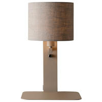 WANDLEUCHTE - Beigebraun, Design, Textil (24/20/42cm) - It's about Romi