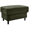HOCKER in Textil Olivgrün  - Schwarz/Olivgrün, Modern, Holz/Textil (76/46/55cm) - Livetastic