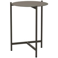 GARTENBEISTELLTISCH 36,5/38,5/50 cm Metall  - Graubraun, Basics, Metall (36,5/38,5/50cm) - Joop!