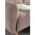 ECKSOFA Altrosa Flachgewebe  - Buchefarben/Altrosa, KONVENTIONELL, Holz/Textil (230/144cm) - Carryhome