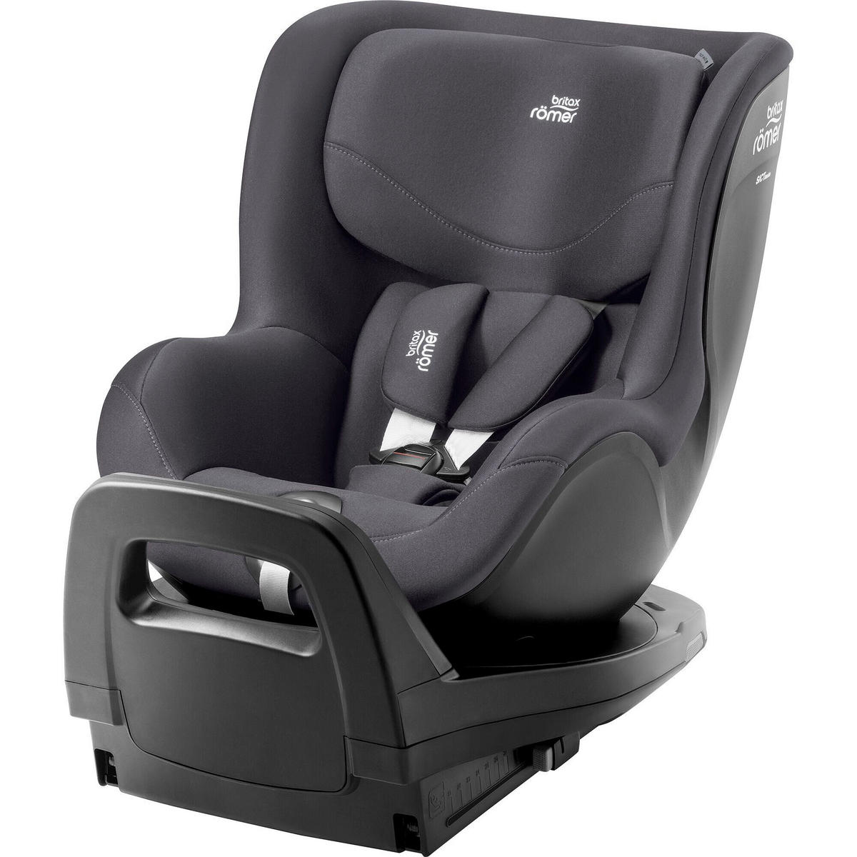 REBOARDER-KINDERSITZ Dualfix Pro M  - Dunkelgrau, Basics, Textil (44/48/74cm) - Britax Römer