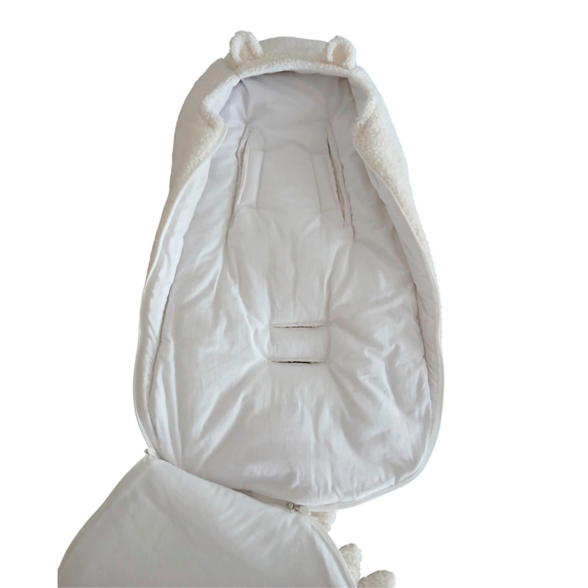 EINSCHLAGDECKE      - Creme, Trend, Textil (75/40/6cm) - Jimmylee
