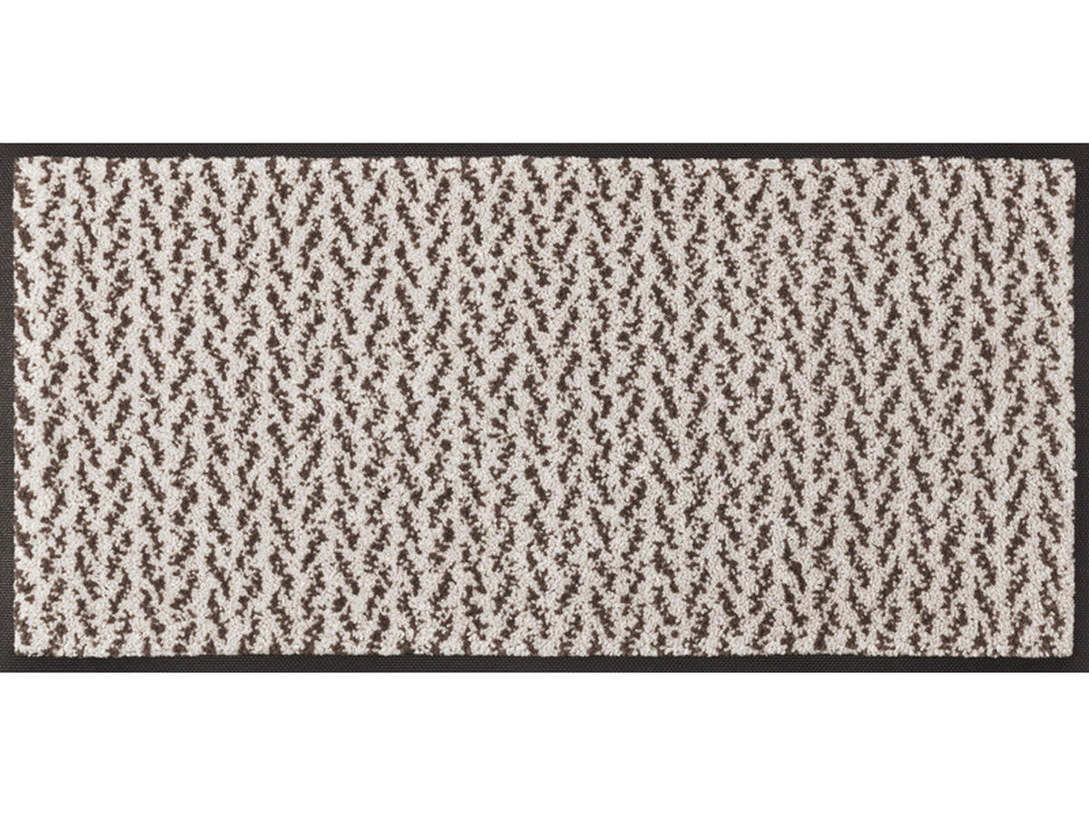 LÄUFER 35/75 cm  - Beige, Basics, Kunststoff/Textil (35/75cm) - wash+dry