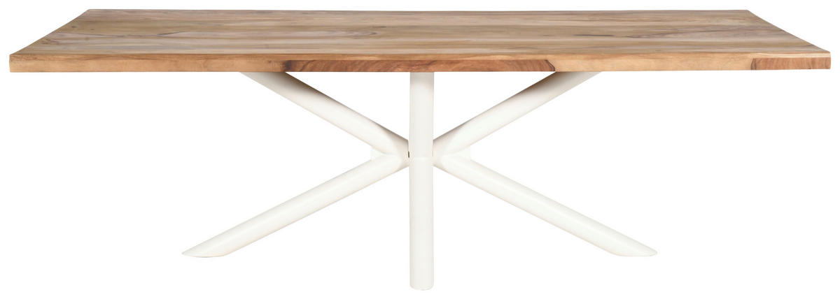 TISCHGESTELL Creme  - Creme, Design, Metall (160/75/72cm) - Landscape