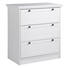 KOMMODE 80/90/45 cm - Silberfarben/Weiß, ROMANTIK / LANDHAUS, Holzwerkstoff/Metall (80/90/45cm) - Carryhome KOMMODE 80/90/45 cm - Silberfarben/Weiß, ROMANTIK / LANDHAUS, Holzwerkstoff/Metall (80/90/45cm) - Carryhome