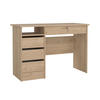 SCHREIBTISCH 109,3/48,5/75,6 cm  in Eichefarben  - Eichefarben, MODERN, Holzwerkstoff (109,3/48,5/75,6cm) - MID.YOU
