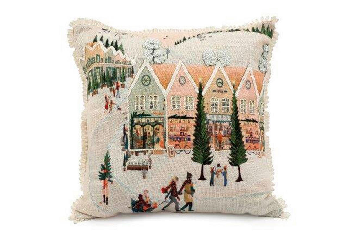 PERNĂ CANAPEA  - multicolor, Basics, textil (46/46/10cm)