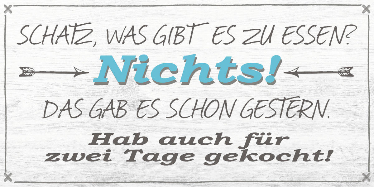 DEKOPANEEL Text 20/40/0,3 cm  - Multicolor, KONVENTIONELL, Holz (20/40/0,3cm)