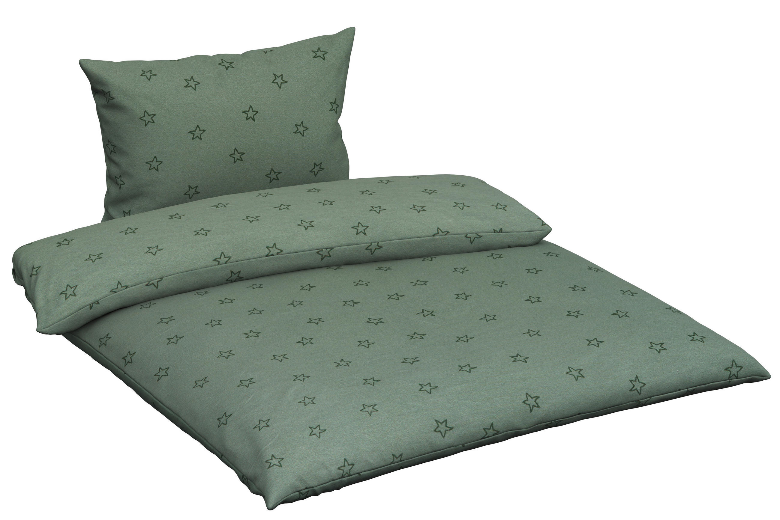 POSTELJINA ZA BEBE  100/135 cm    - zelena, Osnovno, tekstil (100/135cm) - Patinio