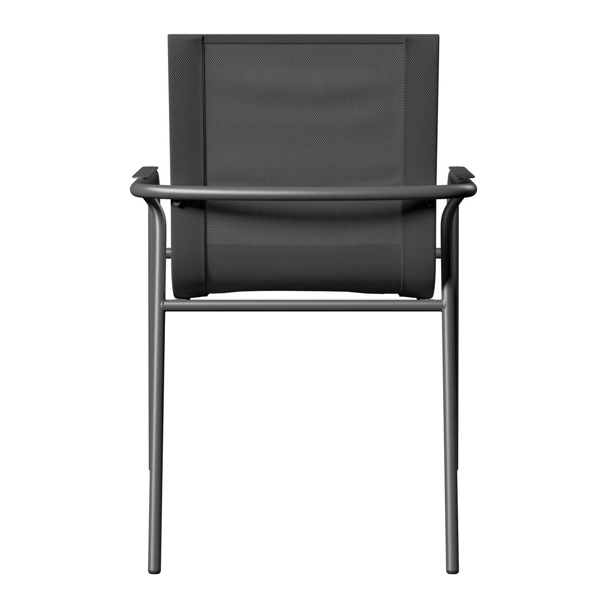 GARTENSTUHL Eisen Grau  - Grau, MODERN, Textil/Metall (60/87/63.5cm) - Ambia Garden