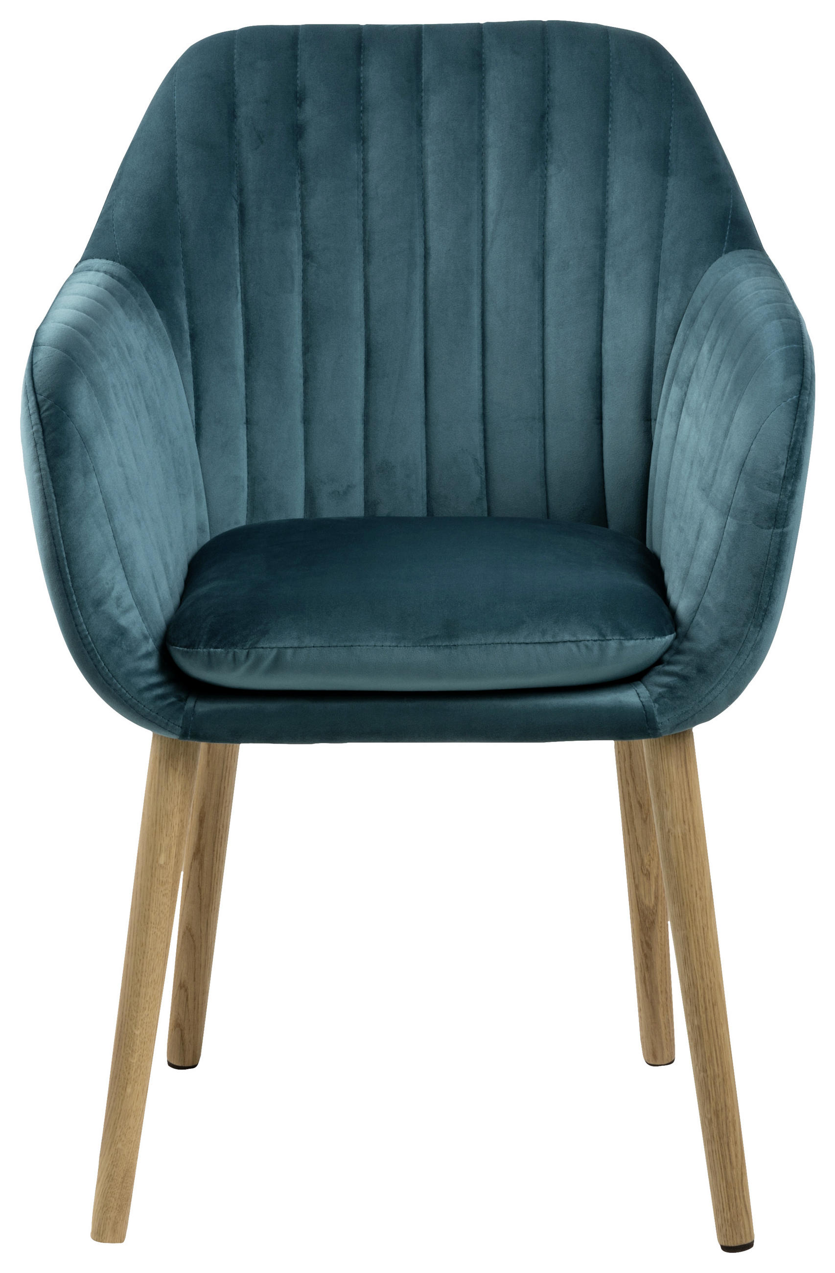 ARMLEHNSTUHL  in  - Smaragdgrün, Design, Holz/Textil (57/83/59cm) - Ambia Home