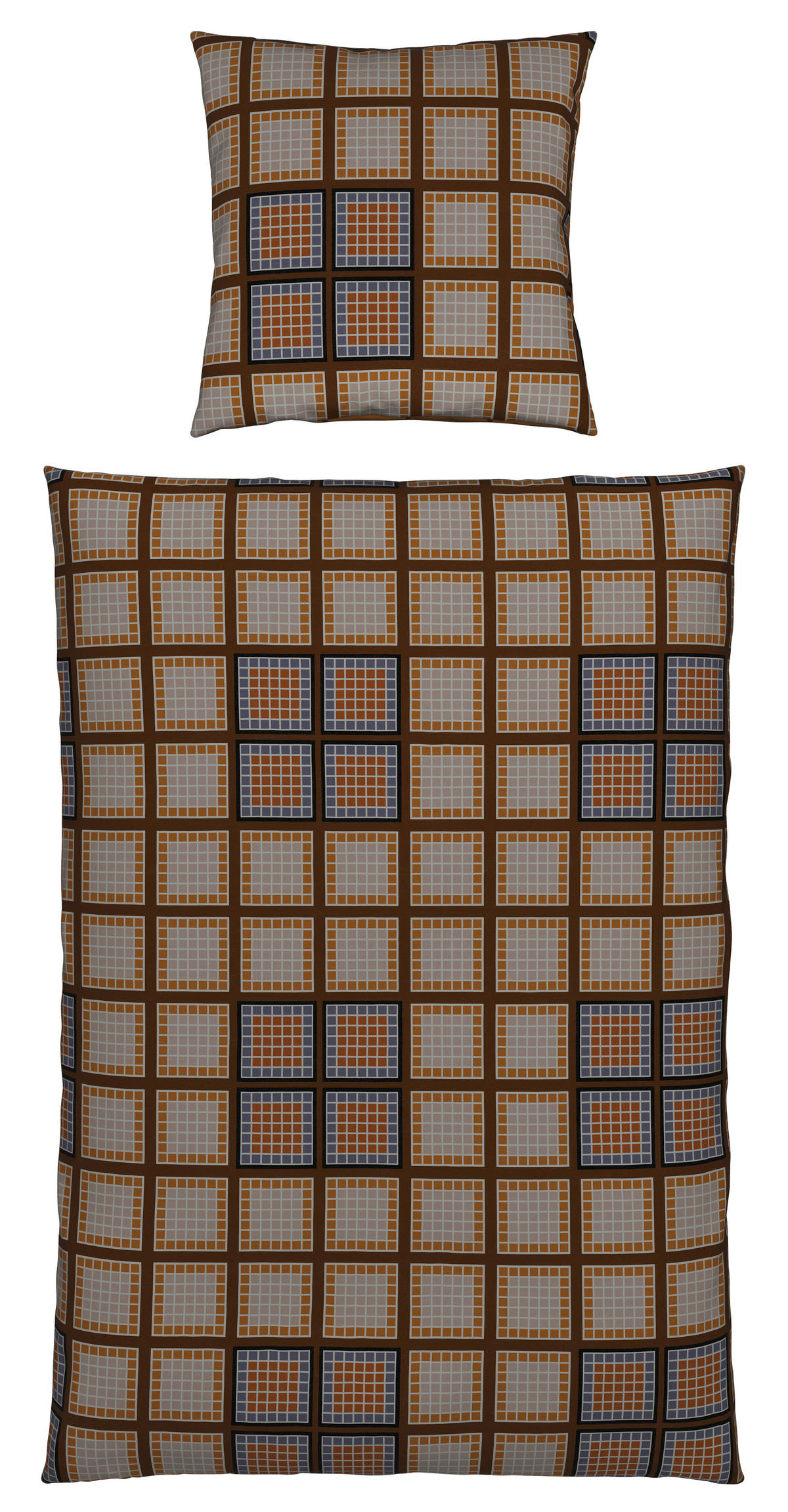 WENDEBETTWÄSCHE Biber 135/200 cm  - Currygelb, Basics, Textil (135/200cm) - Novel
