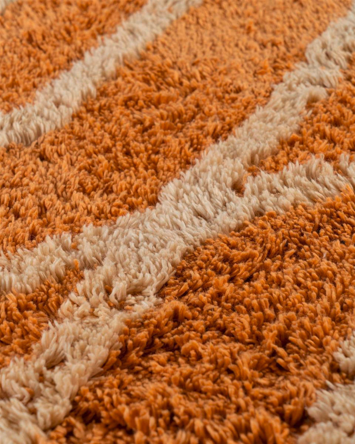 WEBTEPPICH 160/230 cm Alena Creme, Orange  - Creme/Orange, Basics, Textil (160/230cm) - Novel