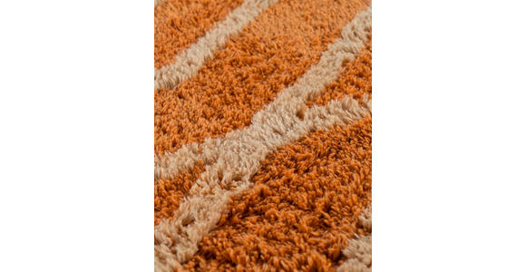 WEBTEPPICH 120/170 cm Alena Creme, Orange - Creme/Orange, Basics, Textil (120/170cm) - Novel