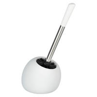 WC-BÜRSTENGARNITUR - Weiß, Basics, Keramik/Metall (15/34,5/14,5cm) - Wenko