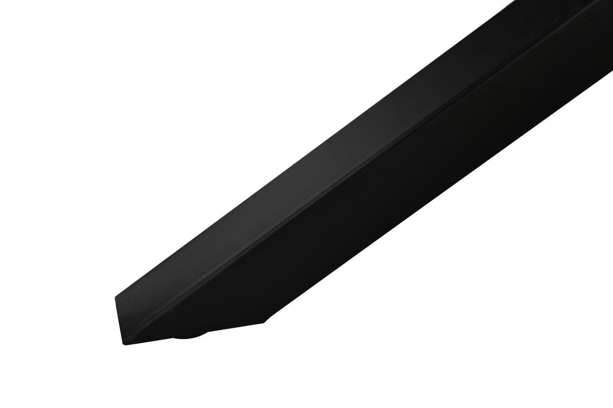 ESSTISCH in Metall, Holzwerkstoff 120/120/75 cm   - Eichefarben/Schwarz, Basics, Holzwerkstoff/Metall (120/120/75cm) - Livetastic