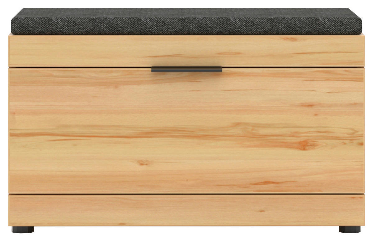 LAVICA DO PREDSIENE, 80/49/40 cm - čierna/farba buka, Konventionell, kompozitné drevo/textil (80/49/40cm) - Cantus